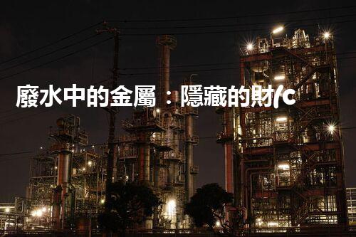 廢水中的金屬：隱藏的財(cái)富還是潛在威脅？